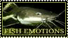 fish emotions stamp